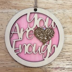You Are Enough Air Freshener for Car, Bath, Sock Drawer, Kids Room, 3.8"
